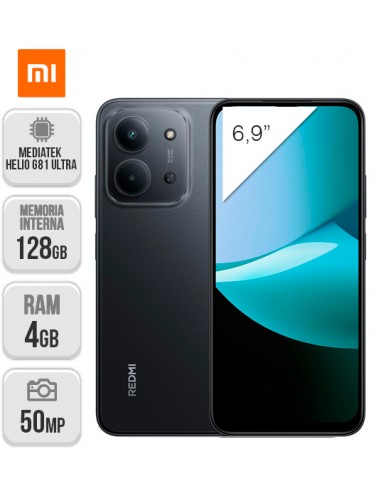 Xiaomi : Redmi 15C 5G 4/128GB - negro