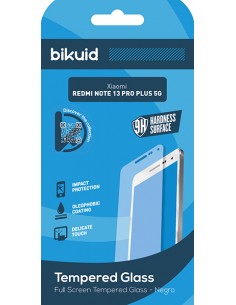Bikuid : Full Screen Tempered Glass - Xiaomi Redmi Note 13 Pro Plus 5G - negro