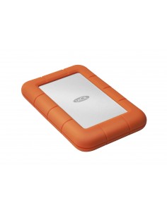 LaCie : Rugged Mini disco duro externo 1 TB 5400 RPM 2.5" Micro-USB B 3.2 Gen 1 (3.1 Gen 1) Naranja, Plata