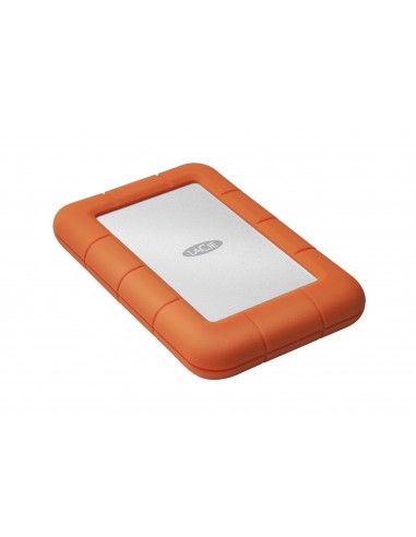LaCie : Rugged Mini disco duro externo 1 TB 5400 RPM 2.5" Micro-USB B 3.2 Gen 1 (3.1 Gen 1) Naranja, Plata