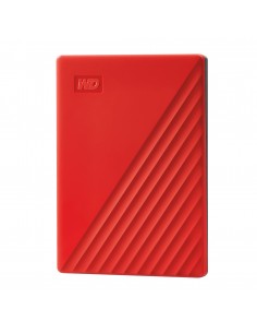 Western Digital : My Passport disco duro externo 4 TB 3.2 Gen 1 (3.1 Gen 1) Rojo