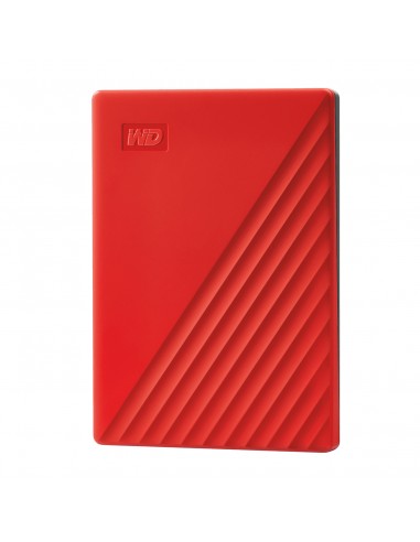 Western Digital : My Passport disco duro externo 4 TB 3.2 Gen 1 (3.1 Gen 1) Rojo