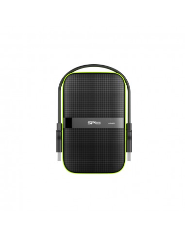 Silicon Power : Armor A60 disco duro externo 5000 GB Negro, Verde