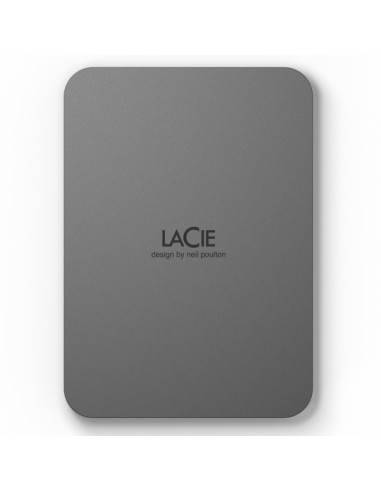 LaCie : Mobile Drive Secure disco duro externo 2 TB USB Tipo C 3.2 Gen 1 (3.1 Gen 1) Gris