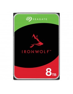 Seagate : IronWolf ST8000VN002 disco duro interno 8 TB 5400 RPM 256 MB 3.5" Serial ATA III