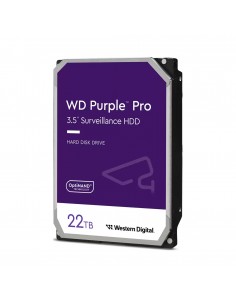 Western Digital : Purple Pro disco duro interno 22 TB 7200 RPM 512 MB 3.5" Serial ATA III