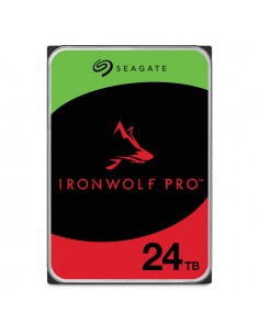 Seagate : IronWolf Pro ST24000NT002 disco duro interno 24 TB 7200 RPM 512 MB 3.5" Serial ATA III