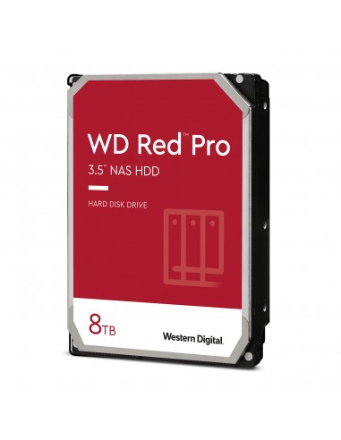 Western Digital : Red Pro disco duro interno 8 TB 7200 RPM 256 MB 3.5" SATA