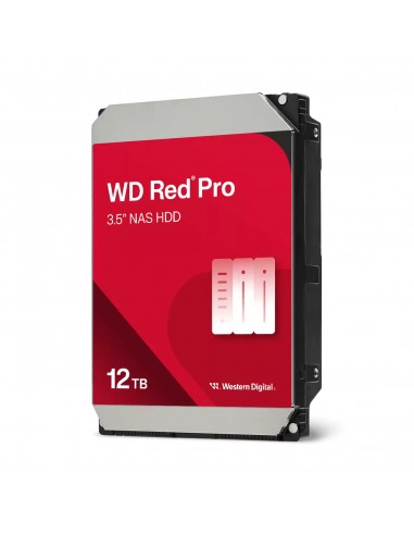Western Digital : Red Pro disco duro interno 12 TB 7200 RPM 512 MB 3.5" Serial ATA III