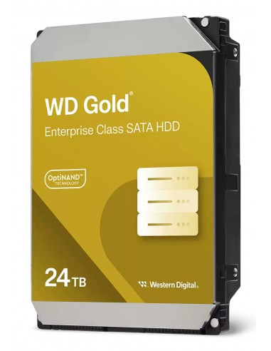 Western Digital : Gold WD242KRYZ disco duro interno 24 TB 7200 RPM 512 MB 3.5" Serial ATA III