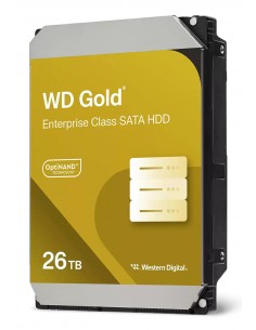 Western Digital : Gold WD261KRYZ disco duro interno 26 TB 7200 RPM 512 MB 3.5" Serial ATA III