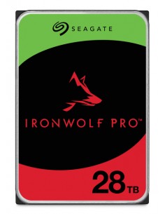 Seagate : IronWolf Pro ST28000NT000 disco duro interno 28 TB 7200 RPM 512 MB 3.5" Serial ATA III