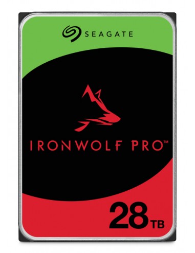 Seagate : IronWolf Pro ST28000NT000 disco duro interno 28 TB 7200 RPM 512 MB 3.5" Serial ATA III