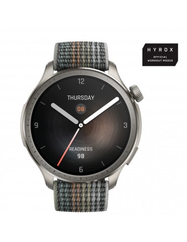 Amazfit : Balance 3,81 cm (1.5") AMOLED 46 mm Digital 480 x 480 Pixeles Pantalla táctil Gris Wifi GPS (satélite)