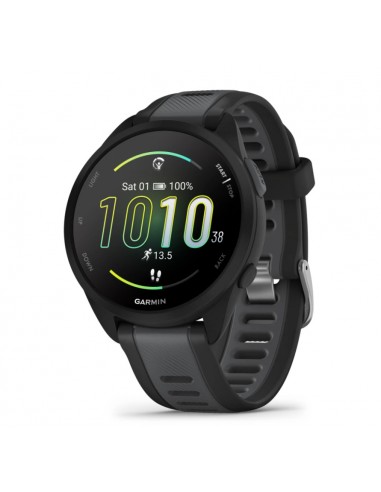 Garmin : Forerunner 165 3,05 cm (1.2") AMOLED 43 mm Digital 390 x 390 Pixeles Pantalla táctil Negro GPS (satélite)