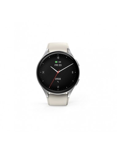 Hama : Smartwatch 8900 3,35 cm (1.32") AMOLED 42 mm Digital 466 x 466 Pixeles Pantalla táctil Plata GPS (satélite)