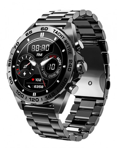 Beafon : 501 3,63 cm (1.43") AMOLED 46.3 mm Oscuro metalizado GPS (satélite)