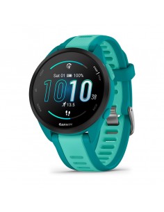 Garmin : Forerunner 165 Music 3,05 cm (1.2") AMOLED 43 mm Digital 390 x 390 Pixeles Pantalla táctil Turquesa GPS (satélite)