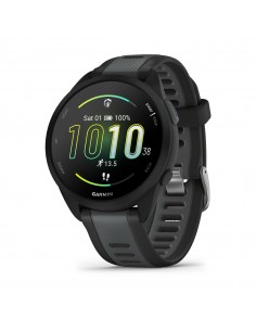 Garmin : Forerunner 165 Music 3,05 cm (1.2") AMOLED 43 mm Digital 390 x 390 Pixeles Pantalla táctil Negro GPS (satélite)