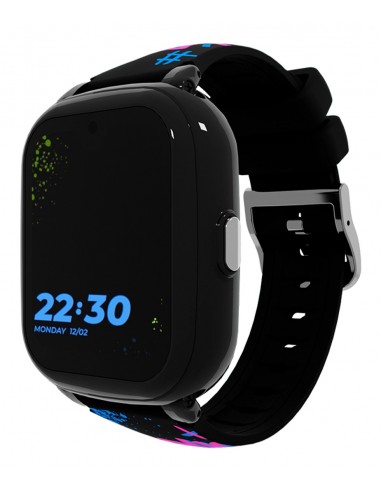 SaveFamily : Iconic Plus 2 4,52 cm (1.78") 40 mm Digital Pantalla táctil 4G Negro Wifi GPS (satélite)