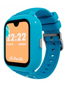 SaveFamily : Iconic Plus 2 4,52 cm (1.78") 40 mm Digital Pantalla táctil 4G Azul Wifi GPS (satélite)