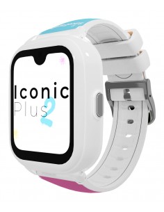 SaveFamily : Iconic Plus 2 4,52 cm (1.78") 40 mm Digital Pantalla táctil 4G Blanco Wifi GPS (satélite)