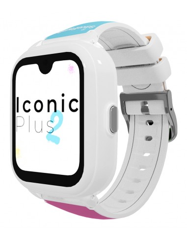 SaveFamily : Iconic Plus 2 4,52 cm (1.78") 40 mm Digital Pantalla táctil 4G Blanco Wifi GPS (satélite)