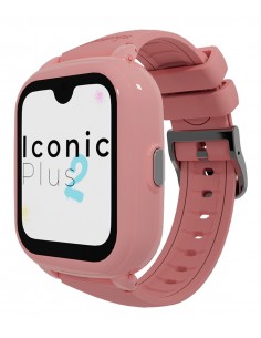 SaveFamily : Iconic Plus 2 4,52 cm (1.78") 40 mm Digital Pantalla táctil 4G Rosa Wifi GPS (satélite)