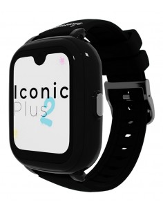SaveFamily : Iconic Plus 2 4,52 cm (1.78") 40 mm Digital Pantalla táctil 4G Negro Wifi GPS (satélite)