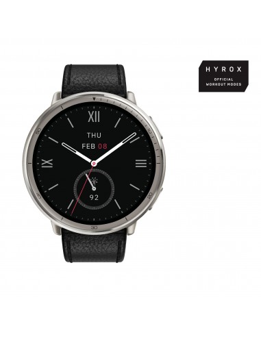 Amazfit : W2433EU1N Relojes inteligentes y deportivos 3,35 cm (1.32") AMOLED Digital 466 x 466 Pixeles Pantalla táctil Plata