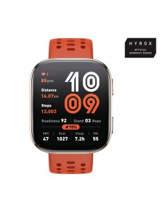 Amazfit : Bip 6 Red 5 cm (1.97") AMOLED Digital 390 x 450 Pixeles Pantalla táctil Oro GPS (satélite)