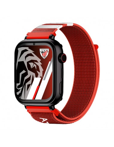 SaveFamily : Save Family PLUS SmartWatch Ed. Athletic Club Bilbao con GPS y llamada Negro Correa Tela Roja NO INCLUYE SIM