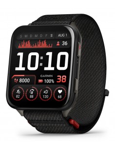 Garmin : Venu X1 5,08 cm (2") AMOLED Digital 448 x 486 Pixeles Pantalla táctil Negro Wifi GPS (satélite)