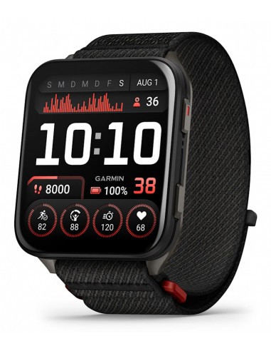 Garmin : Venu X1 5,08 cm (2") AMOLED Digital 448 x 486 Pixeles Pantalla táctil Negro Wifi GPS (satélite)