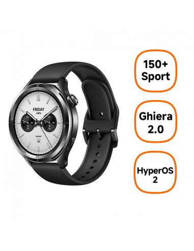 Xiaomi : S4 3,63 cm (1.43") AMOLED Digital 466 x 466 Pixeles Pantalla táctil Negro