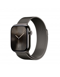 Apple : Watch Series 10 OLED 42 mm Digital 374 x 446 Pixeles Pantalla táctil 4G Gris Wifi GPS (satélite)