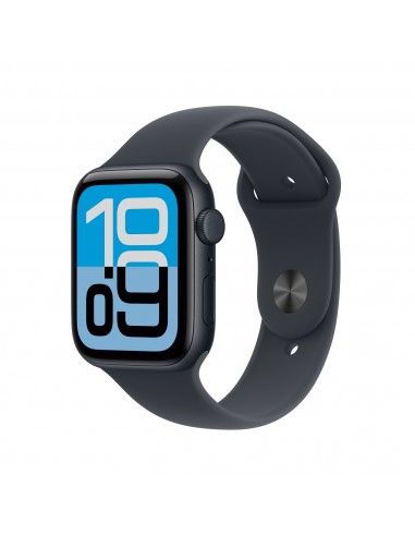 Apple : Watch SE (3nd generation) OLED 44 mm Digital 368 x 448 Pixeles Pantalla táctil 5G Negro Wifi GPS (satélite)