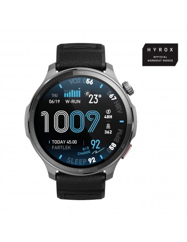 Amazfit : Balance 2 XT 3,81 cm (1.5") AMOLED Digital 480 x 480 Pixeles Pantalla táctil Negro Wifi GPS (satélite)