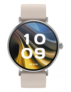 SPC : Duo Velvet 3,35 cm (1.32") AMOLED Digital 466 x 466 Pixeles Pantalla táctil Plata