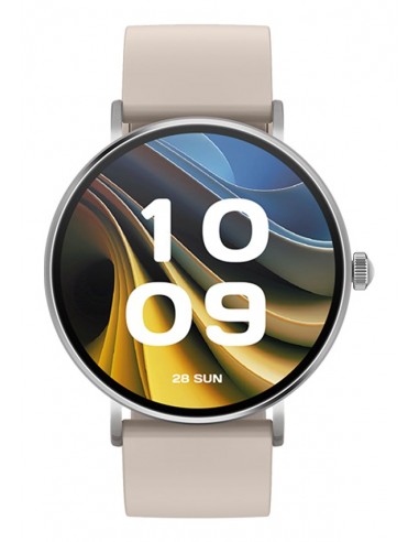 SPC : Duo Velvet 3,35 cm (1.32") AMOLED Digital 466 x 466 Pixeles Pantalla táctil Plata