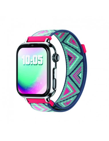 SaveFamily : 8436628090055 Relojes inteligentes y deportivos 5,08 cm (2") AMOLED 20 mm Digital Pantalla táctil Plata