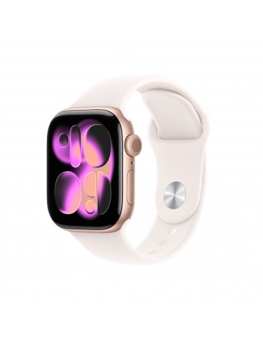 Apple : Watch Series 11 OLED 42 mm Digital 374 x 446 Pixeles Pantalla táctil 5G Oro rosa Wifi GPS (satélite)