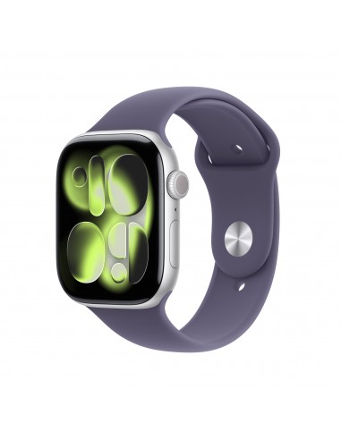 Apple : Watch Series 11 OLED 46 mm Digital 416 x 496 Pixeles Pantalla táctil Plata Wifi GPS (satélite)