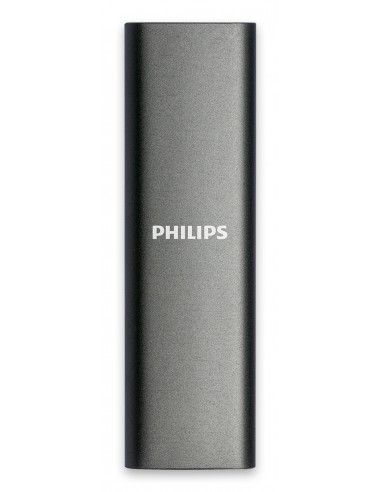 Philips : FM02SS030P/00 unidad externa de estado sólido 2 TB USB Tipo C 3.2 Gen 1 (3.1 Gen 1) Gris