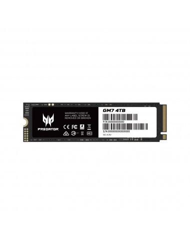 Predator : GM7-4TB M.2 PCI Express 4.0 NVMe