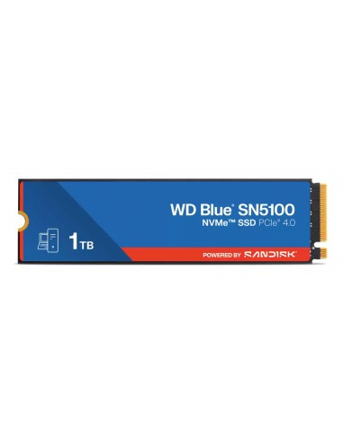 Western Digital : WD Blue SN5100 1 TB M.2 PCI Express 4.0 NVMe QLC 3D NAND