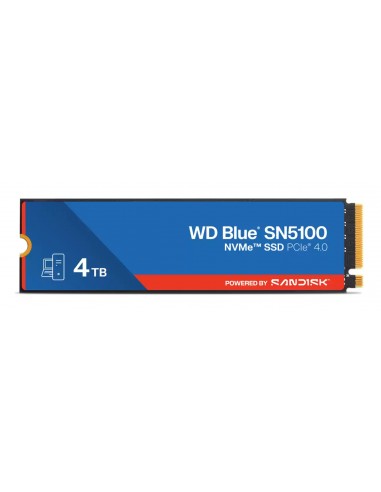 Western Digital : WD Blue SN5100 4 TB M.2 PCI Express 4.0 NVMe QLC 3D NAND