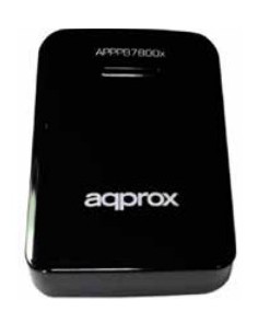 Approx : APPPB7800BK batería externa 7800 mAh Negro