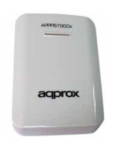 Approx : APPPB7800W batería externa 7800 mAh Blanco