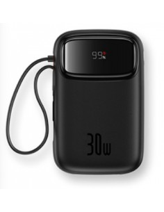 Baseus : Qpow 2 Polímero de litio 10000 mAh Negro
